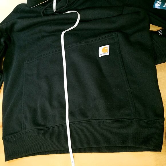 Carhartt Men’s Force Logo Hoodie Black Size Small NWT - Picture 6 of 13